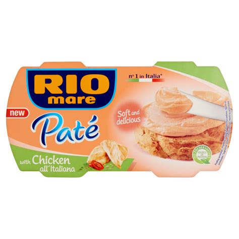 Rio Mare tonhalpástétom termékfotó és csomagolási részletek