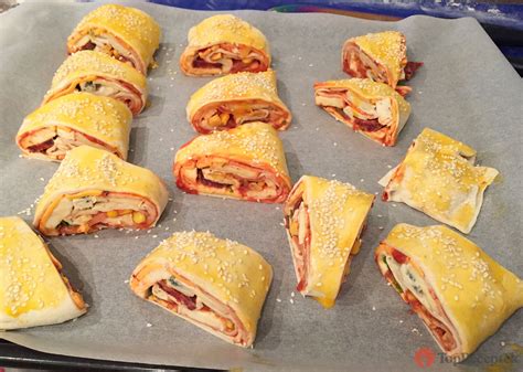 kész hamis pizza falatkák