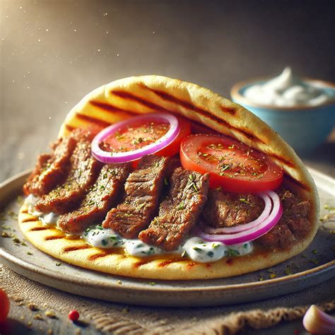Autentikus görög gyros pita