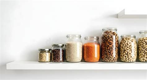 Walnuts stored in well-sealed jars
