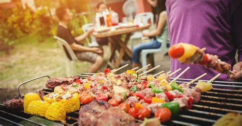 Kerti grillparti hangulat