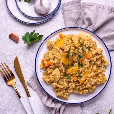 Bulgur zöldségekkel