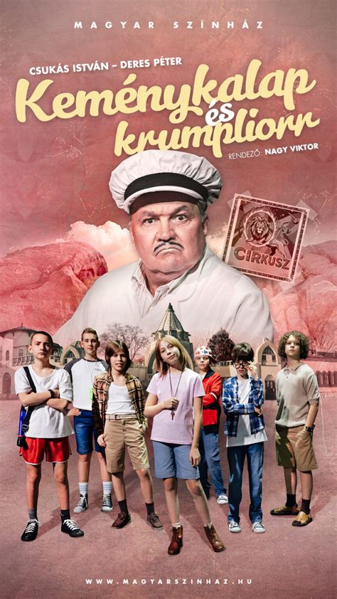 A Keménykalap és Krumpliorr szereplőinek közös fotója