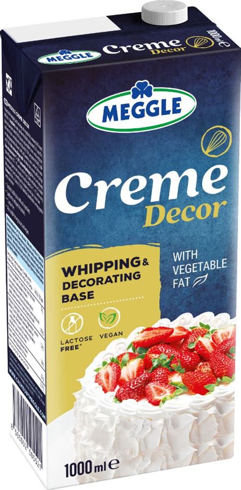 A Meggle Creme Decor termék professzionális felhasználása tortadíszítésnél