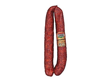 Csabai kolbász alapanyagai