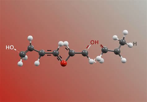vaníliarúd és vanillin molekula