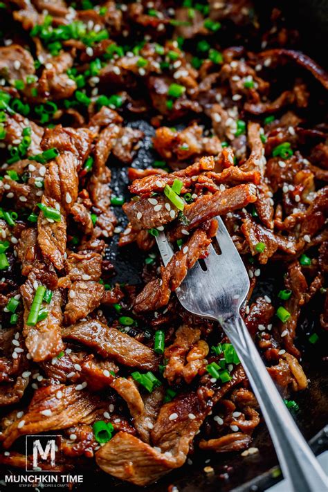 Bulgogi tálalva