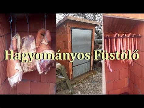 Hagyományos füstölő kamra