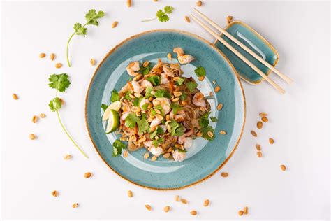 Pad Thai friss lime-mal és korianderrel