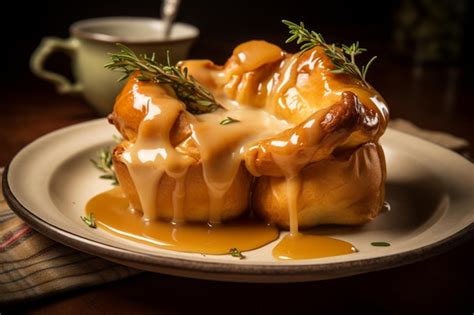 gravy mártás és yorkshire pudding