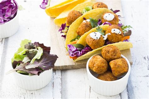 Édesburgonyás falafel