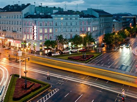 Budapest Oktogon látképe