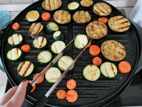 Grillezett zöldségek köretként