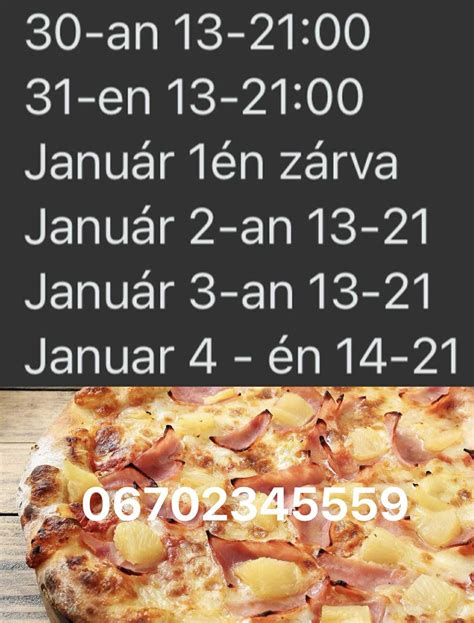 Különböző méretű pizzák a PizzaBuk Expressz kínálatában