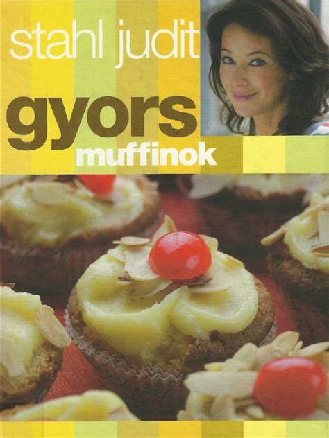Stahl Judit gesztenyés muffin