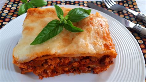 Szénhidrátcsökkentett lasagne szeletekkel