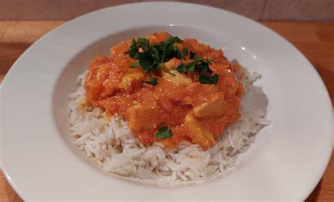 Csirkemell Tikka Masala fűszeres mártásban