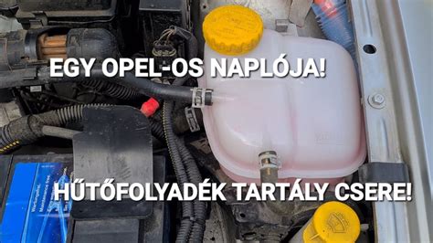 Hűtőfolyadék leeresztése a tartályból