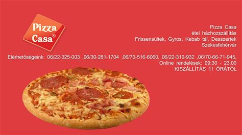 Pizza Casa Érd logó