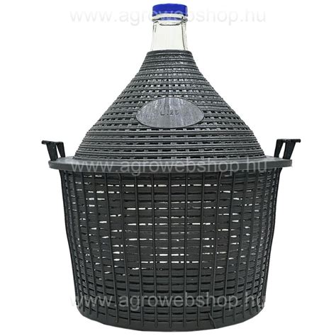 Retro 5 literes szörp demizson