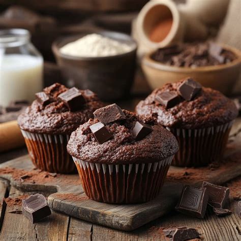 Csokis muffin különböző ízesítésekkel és díszítésekkel