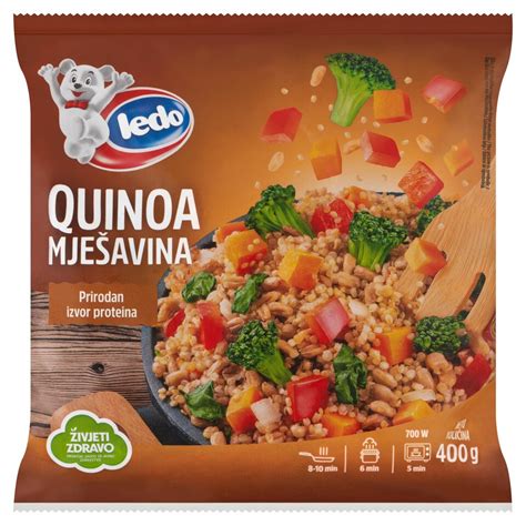 Quinoa magok és zöldségek keveréke