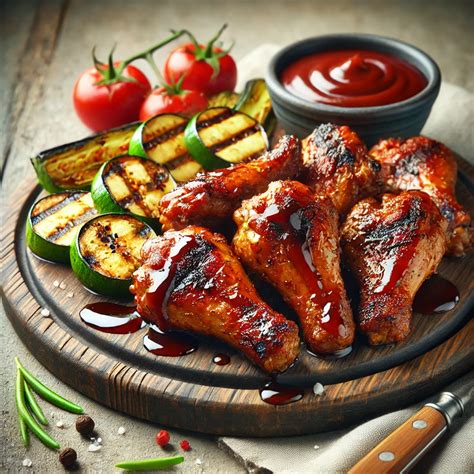 Különböző BBQ szószok és köretek