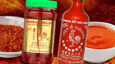 Sriracha és Sambal szószok