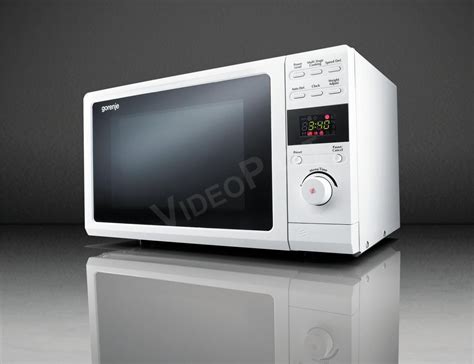Gorenje MO-20MGW mikrohullámú sütő belső tere üveg forgótányérral
