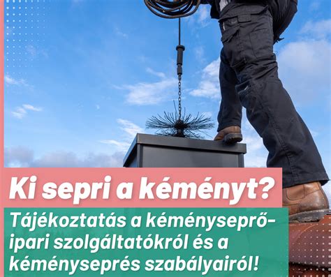 Kéményseprő ellenőrzi a kéményt