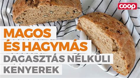 Élesztő nélküli kenyerek különböző formában és textúrában