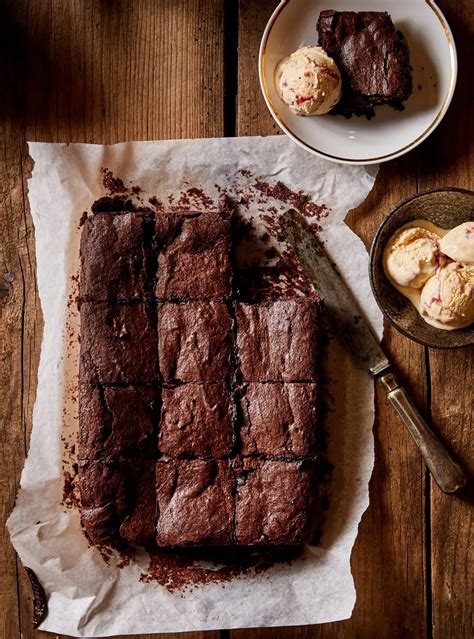 Klasszikus brownie textúra