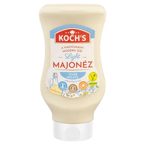 KOCH'S Light majonéz csomagolás