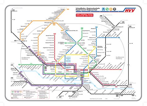 Hamburg Metro App felhasználói felület