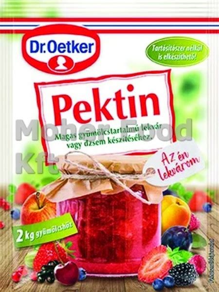 Pektin tartalmú befőzőcukor