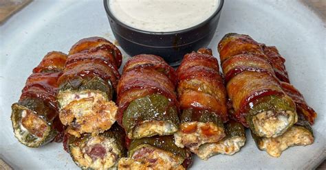 Töltött és grillezett jalapeño