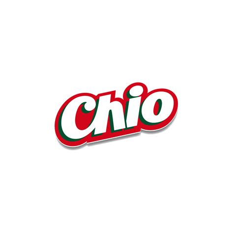 Chio logó és a Chio chips gyártási folyamatának stilizált ábrázolása
