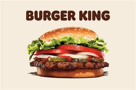 Burger King applikáció felülete