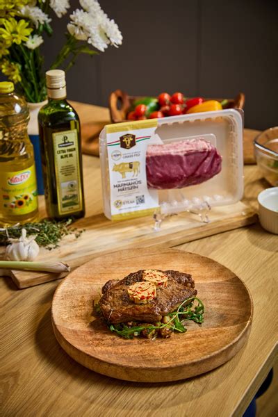 Muflonhús steak elkészítés előtt