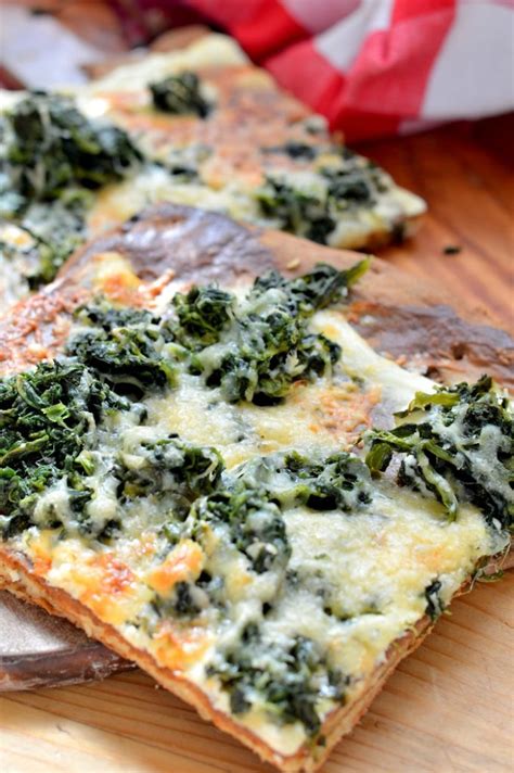Spenótos NoCarb pizza