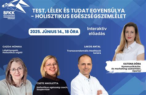 Holisztikus egészség - test és lélek