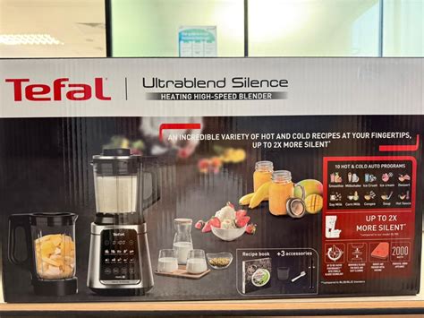 Tefal Ultrablend Cook turmixgép programválasztó kijelzője