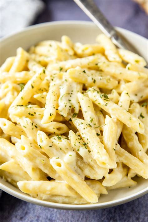 Savory pasta dish with mascarpone