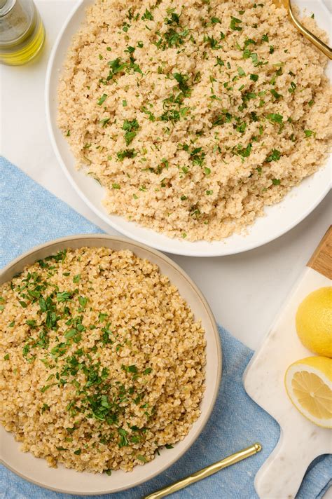 Bulgur a rizshelyett