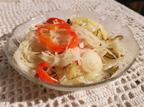 Hagyományos házi csalamádé friss zöldségekből