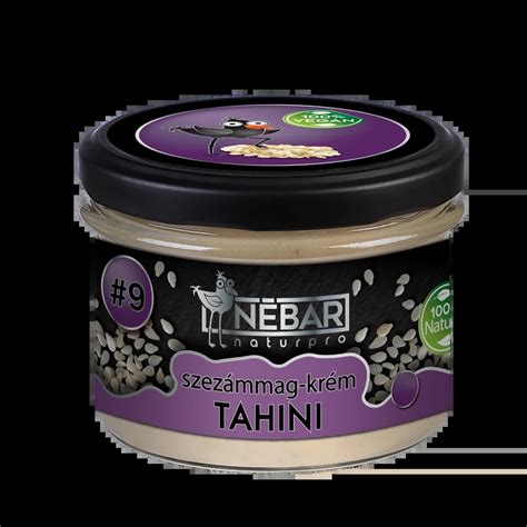 tahini és szezámmag