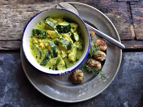 kukoricás cukkini főzelék