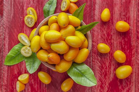 Kumquat gyümölcsök