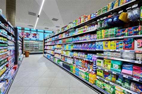 Szupermarket polc részlet
