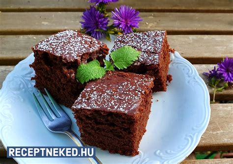 cukormentes kakaós szelet